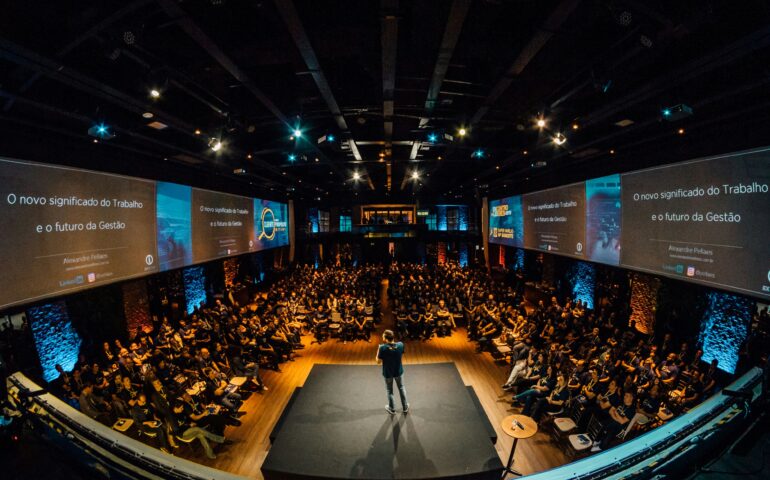 full conference hall