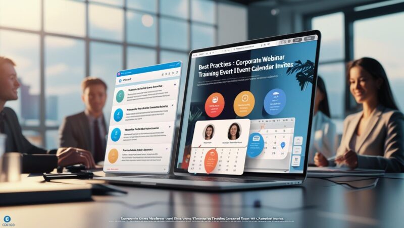 Calendar Invite Best Practices for Corporate Webinars and Training