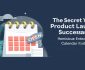 Calendar invites boosting product launch success and event attendance