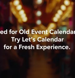 Modern event organizer using Let’s Calendar to send bulk calendar invites and manage meetings, conferences, and webinars efficiently