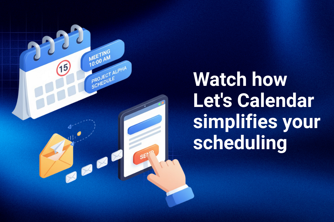 Let's Calendar Demo Video