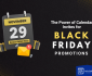 Shoppers engaging with Black Friday promotions displayed across digital banners and product ads.