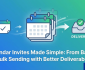 Bulk sending of calendar invites for meetings and events