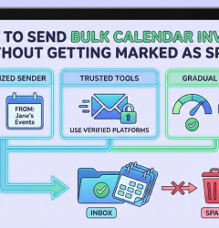 Bulk calendar invite sending best practices to avoid spam and improve deliverability