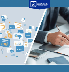 Bulk calendar invites dashboard showing multiple invites being sent