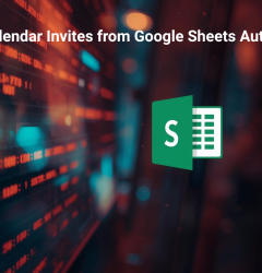 Send calendar invites from Google Sheets automatically using automation tools and integrations