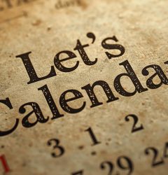 Let’s Calendar dashboard showing bulk calendar invite scheduling for meetings and events