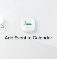 Add Event to Calendar on Google, Outlook, and Apple using simple steps