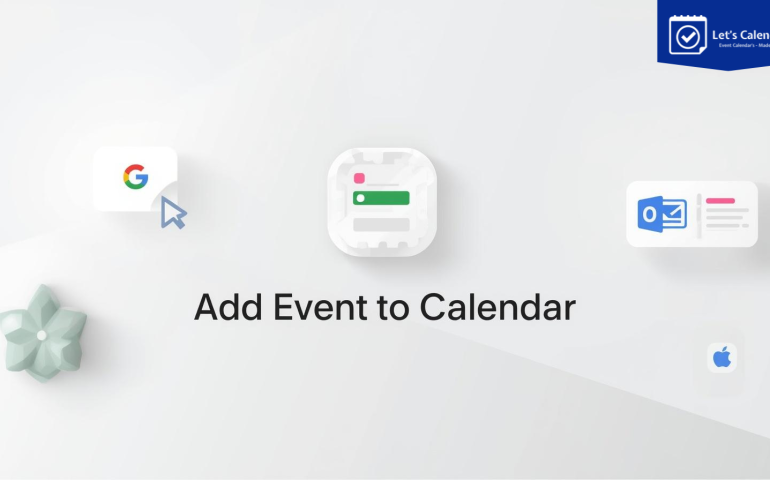 Add Event to Calendar on Google, Outlook, and Apple using simple steps