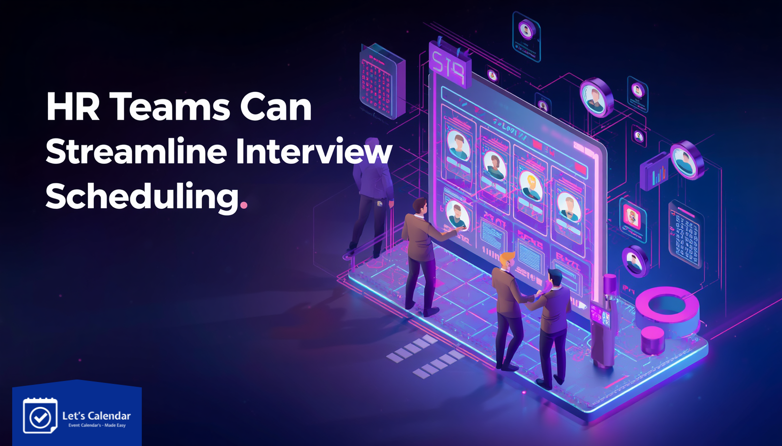 HR team managing interview scheduling using automated calendar invites to streamline hiring process and improve candidate experience