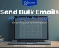 Error while sending bulk email in Google Workspace with email limit and delivery issue shown on screen