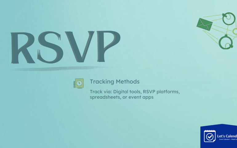 RSVP event response tracking dashboard showing confirmed, pending, and declined attendees for an event