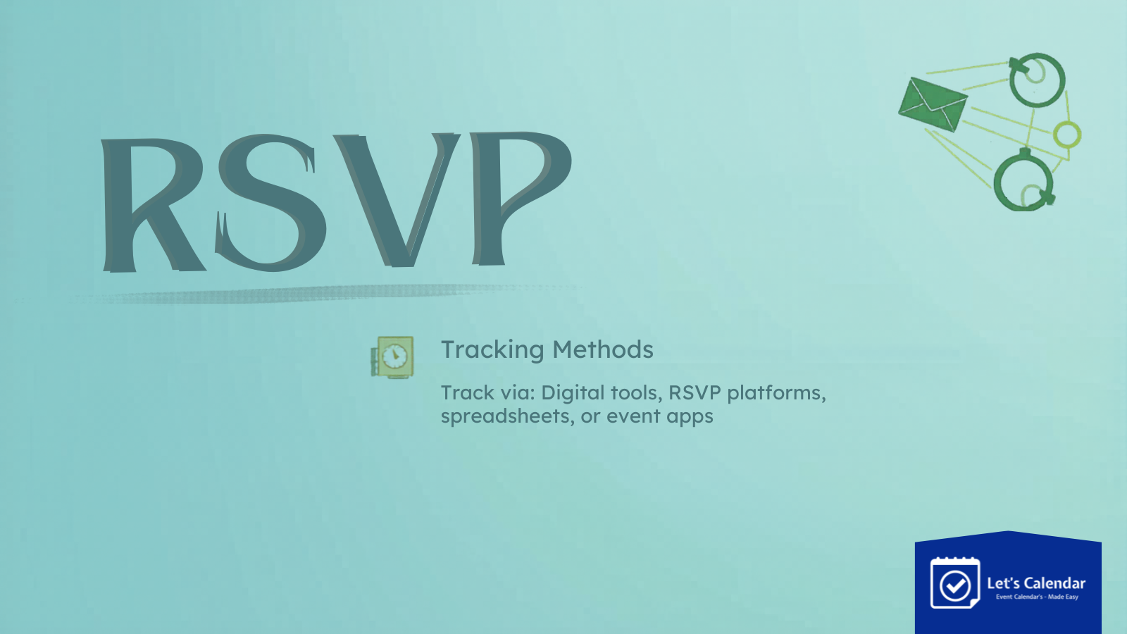 RSVP event response tracking dashboard showing confirmed, pending, and declined attendees for an event