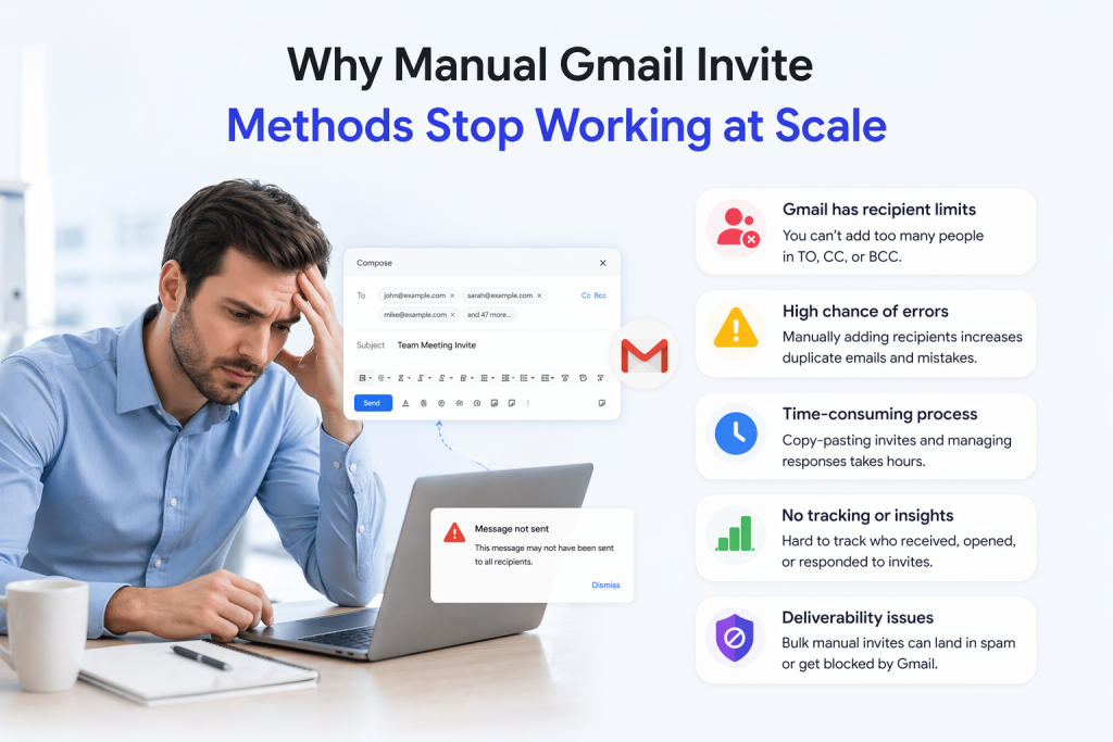 Manual Gmail Invite Methods Stop Working at Scale