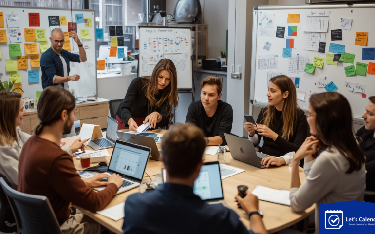 Manual scheduling challenges faced by growing teams during meetings, webinars, and event planning