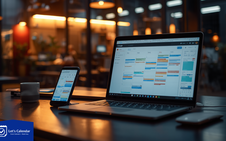 Google Calendar productivity hacks with personalized calendar invites using Let's Calendar