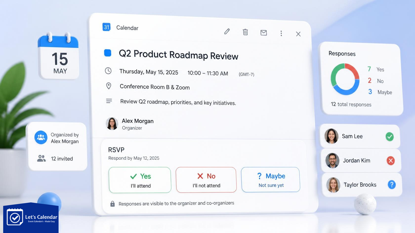 RSVP Meaning in Calendar Invites