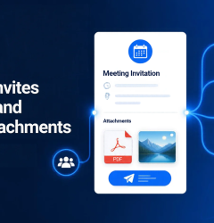 Sending bulk meeting invitations with PDF and image attachments using Let’s Calendar
